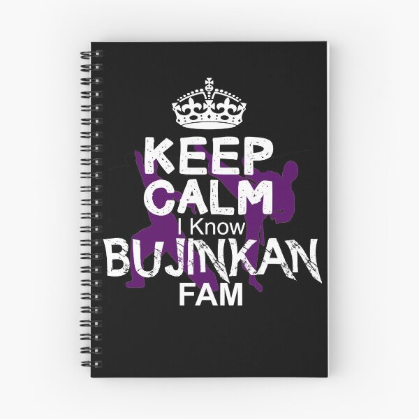 Item preview, Keep Calm I Know Bujinkan Fam designed and sold by MartialArtsNerd.