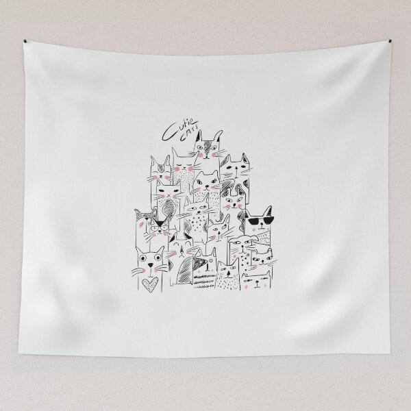 Item preview, Cats Drawing designed and sold by AKR-Hobby.