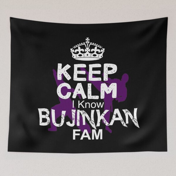 Item preview, Keep Calm I Know Bujinkan Fam designed and sold by MartialArtsNerd.