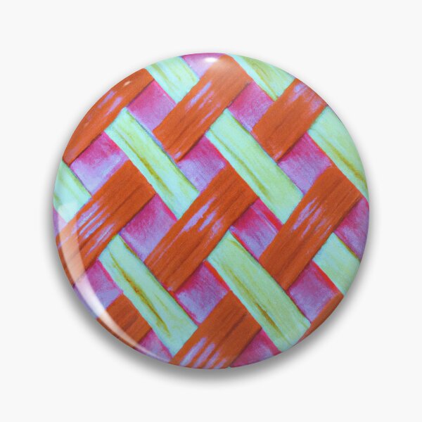 Item preview, Color Combination Vibrant Painted Basket Weave Netted Pattern  designed and sold by funnyhalloween.