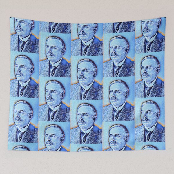 Item preview, Ernest Rutherford Artwork | Ernest Rutherford Portrait | Ernest Rutherford Wall Art  designed and sold by Suyogsonar25.