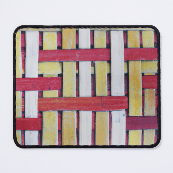 Item preview, Minimalist Colorful Painted Basket Weave Pattern designed and sold by funnyhalloween.
