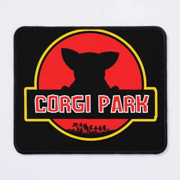 Item preview, Corgi Park Sticker designed and sold by art-and-sticker.