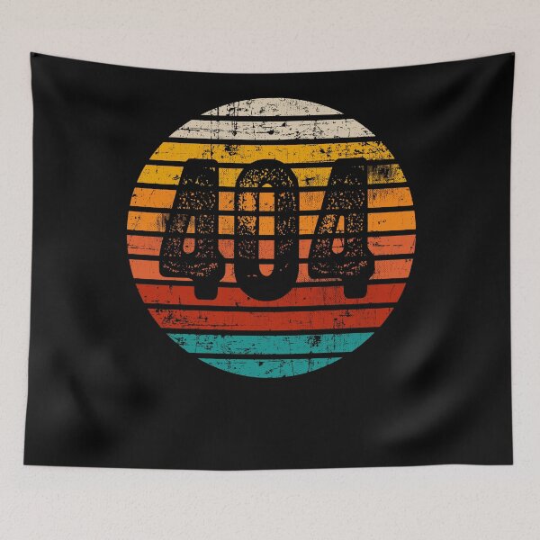 Item preview, Distressed Vintage Sunset 404 Area Code designed and sold by Gold Wings Tees.
