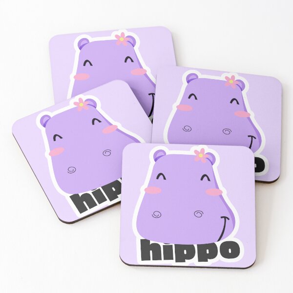 Item preview, Cute Kawaii Hippo designed and sold by BrightLightArts.