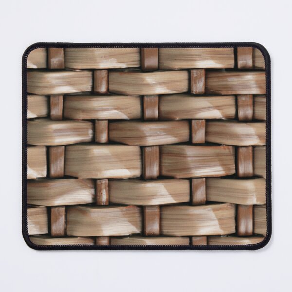 Item preview, Vintage 3D Colorful Painted Basket Weave Pattern  designed and sold by funnyhalloween.