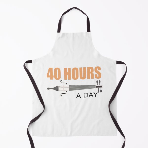 Item preview, I Practice 40 Hours A Day - A Violin Quote designed and sold by TheGreedyCrypto.