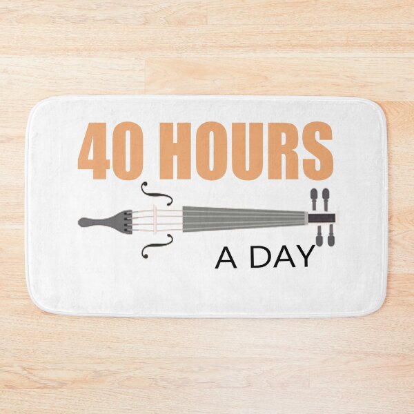 Item preview, I Practice 40 Hours A Day - A Violin Quote designed and sold by TheGreedyCrypto.
