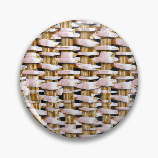 Item preview, Beautiful 3D Vintage Painted Basket Weave Pattern  designed and sold by funnyhalloween.