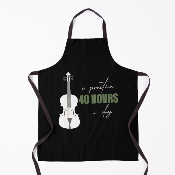 Item preview, I Practice 40 Hours A Day - A Violin Quote designed and sold by TheGreedyCrypto.