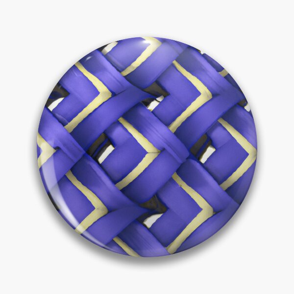 Item preview, Blue Colorful Painted Basket Weave Pattern  designed and sold by funnyhalloween.