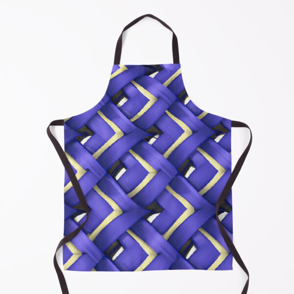 Item preview, Blue Colorful Painted Basket Weave Pattern  designed and sold by funnyhalloween.