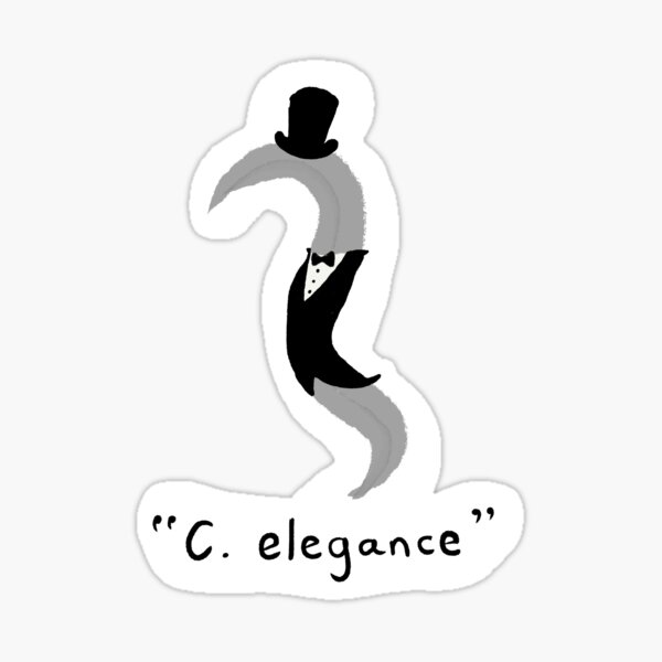 Item preview, C. elegance designed and sold by glowglowworm.