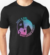 Equestrian Women Girls Love Their Horses Gift Unisex T-Shirt