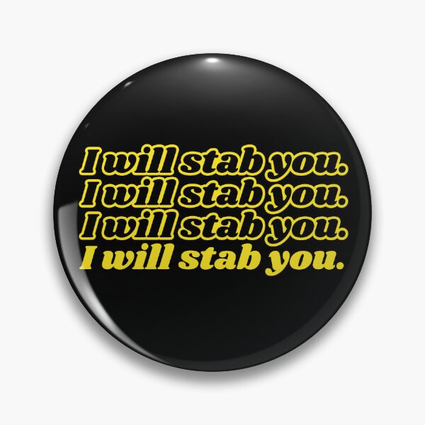 Item preview, I will stab you, rocking the nurse life designed and sold by Manoroma.