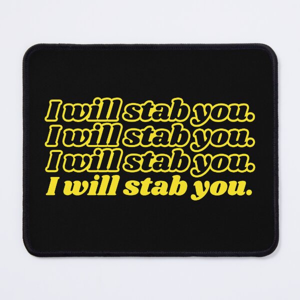 Item preview, I will stab you, rocking the nurse life designed and sold by Manoroma.