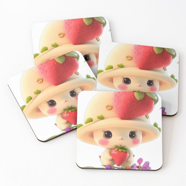 Item preview, kitty with strawberry designed and sold by Stefan-dizain12.