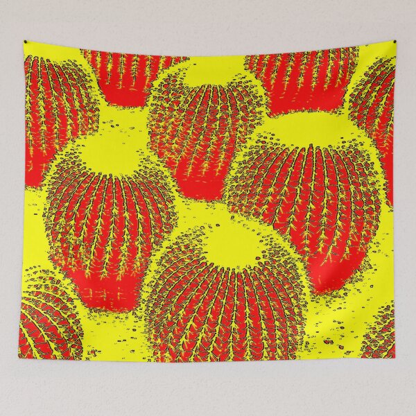 Item preview, Orange Cacti  designed and sold by Ethna Gillespie.