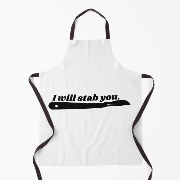 Item preview, i will cut you, nursing student designed and sold by Manoroma.