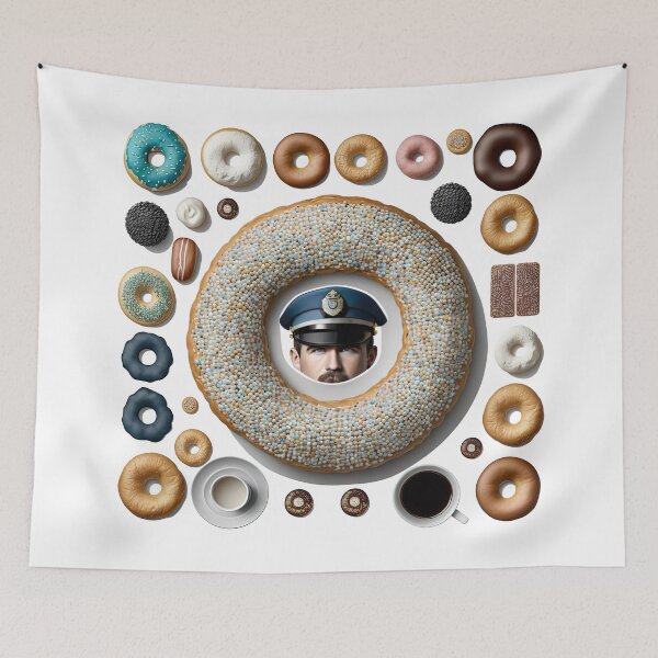 Item preview, Decorate Your Life with Our Cute and Delicious Donut-Themed Gifts designed and sold by Delltaman.
