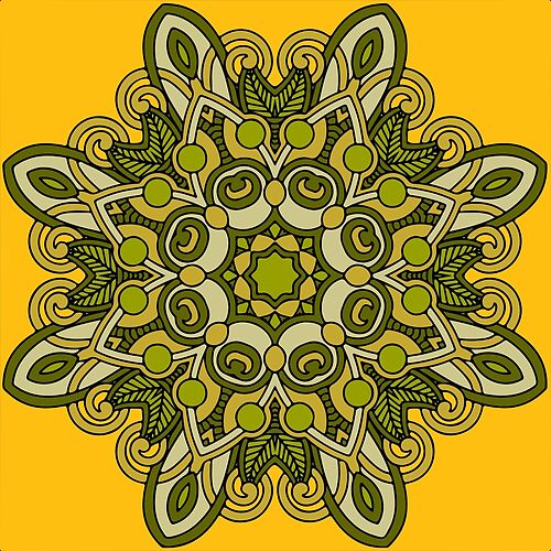 Pattern Mandalas 245 (Style:9)