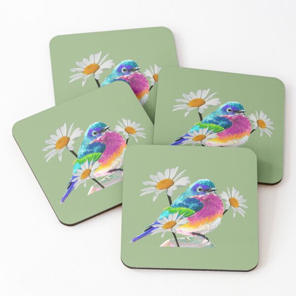Item preview, RAINBOW BIRD OF BEAUTY designed and sold by THE AMERICAN TEEVANGELIST.