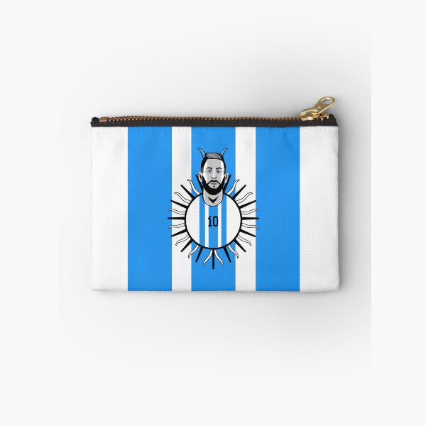 Item preview, LM #10 GOAT - ARG 22 Sky Blue Football designed and sold by LanaIllust.