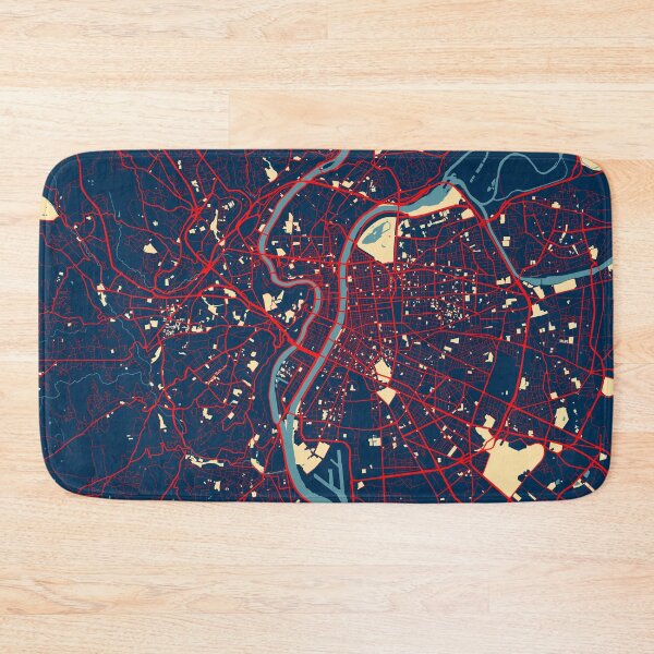 Item preview, Lyon City Map of France - Hope designed and sold by deMAP.