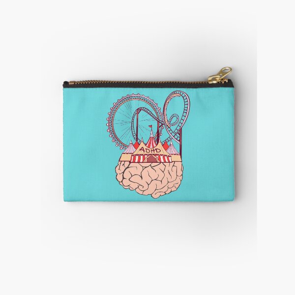 Item preview, ADHD Carnival Brain Amusement Park - Attention Deficit Hyperactive Disorder Awareness | Wired Differently |  Chemical Imbalance designed and sold by MJDezigns.