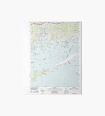 USGS TOPO Map Connecticut CT Mystic 20120517 TM Art Board