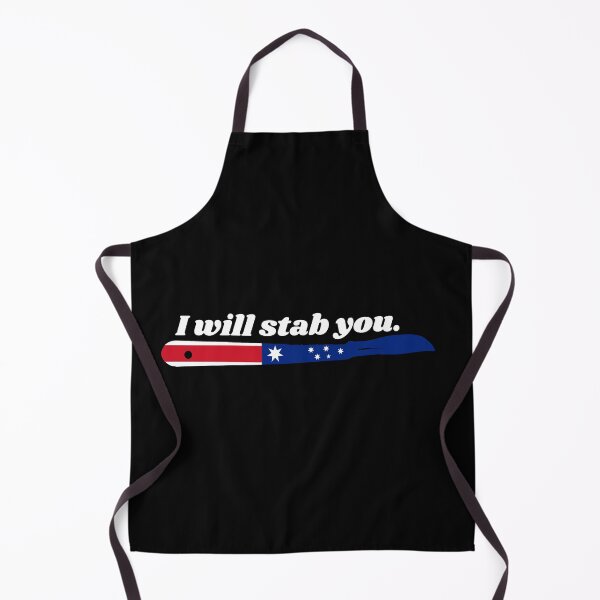 Item preview, I will stab you, Australian nurse life designed and sold by Manoroma.