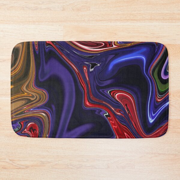 Item preview, Abstract Liquid psychedelic Metallic Marble Art Paint- Elegant neon psychedelic Marble art 2 designed and sold by MAEffects.