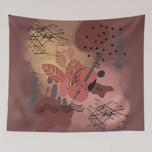Item preview, Cello composition designed and sold by piesdesignart.