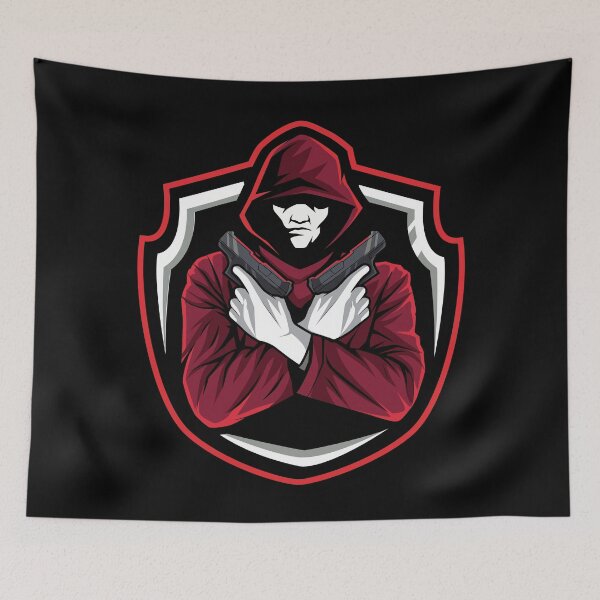 Item preview, Hacker With Two Guns designed and sold by Qudor.