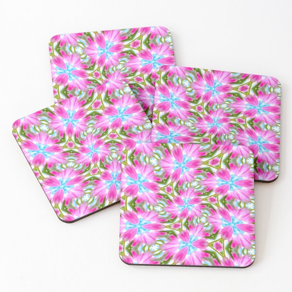 Item preview, Pink Tulips Pattern designed and sold by Patternflower.
