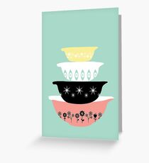 Pyrex Pretties Greeting Card