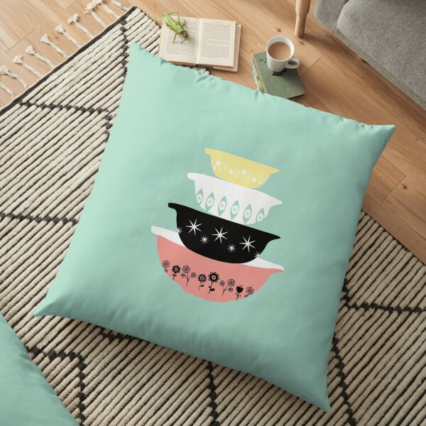 Pyrex Pretties Floor Pillow
