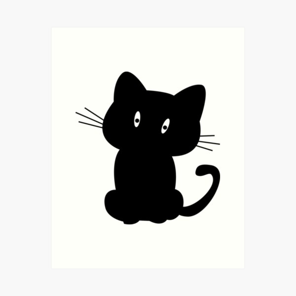 Item preview, Schwarze Katze Schwarze Katze designed and sold by ayokestudio.