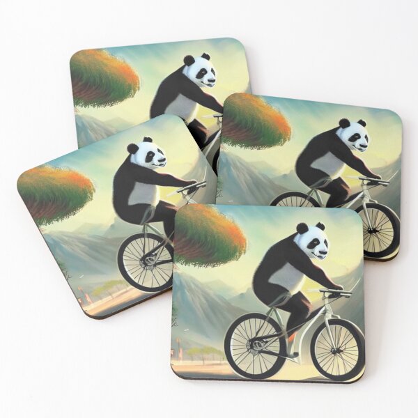 Item preview, a panda that rides a bicycle designed and sold by Luxury-shirt.