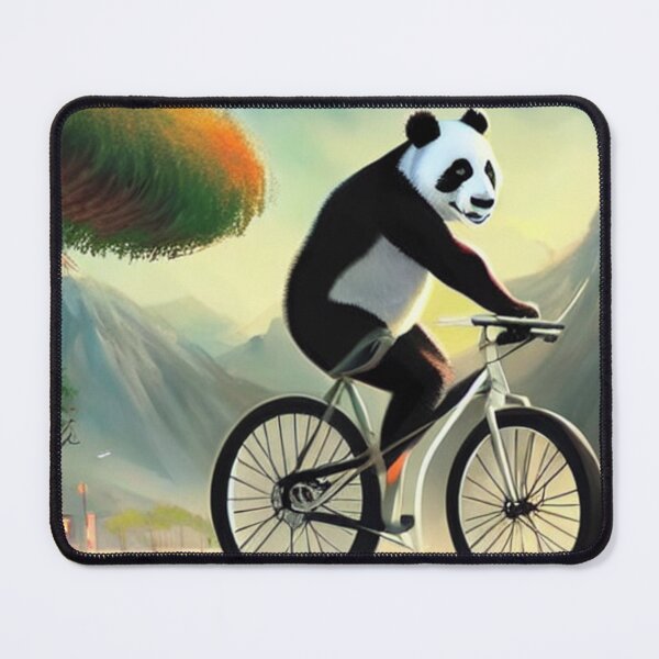 Item preview, a panda that rides a bicycle designed and sold by Luxury-shirt.