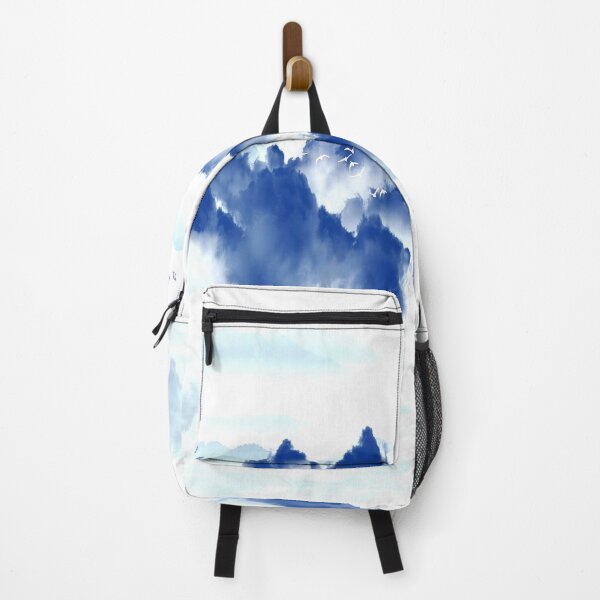 Item preview, Modern Abstract Blue Cloud Texture designed and sold by Trendy Valley .
