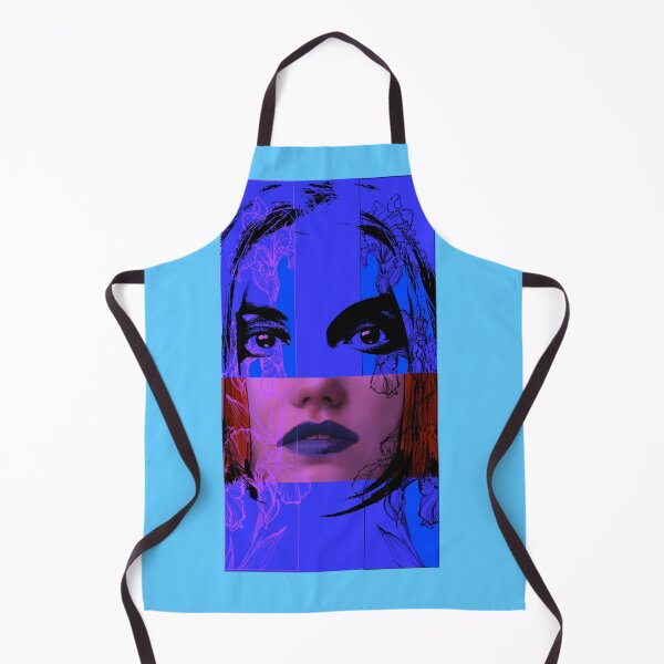 Item preview, colored pencil woman face designed and sold by Lazut.