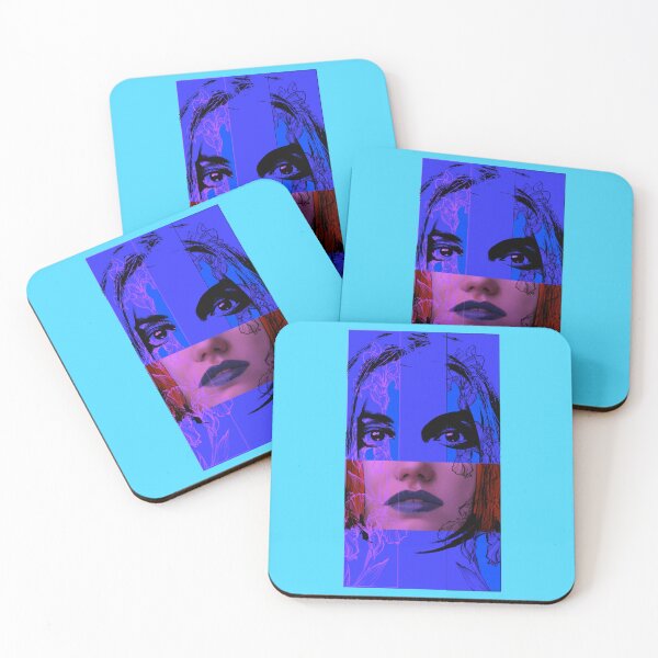 Item preview,  colored pencil woman face designed and sold by Lazut.