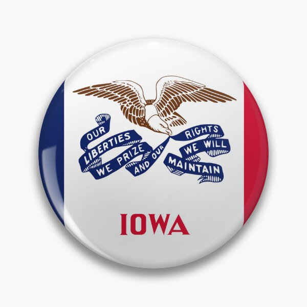 Item preview, IOWA Flag designed and sold by dewi5.
