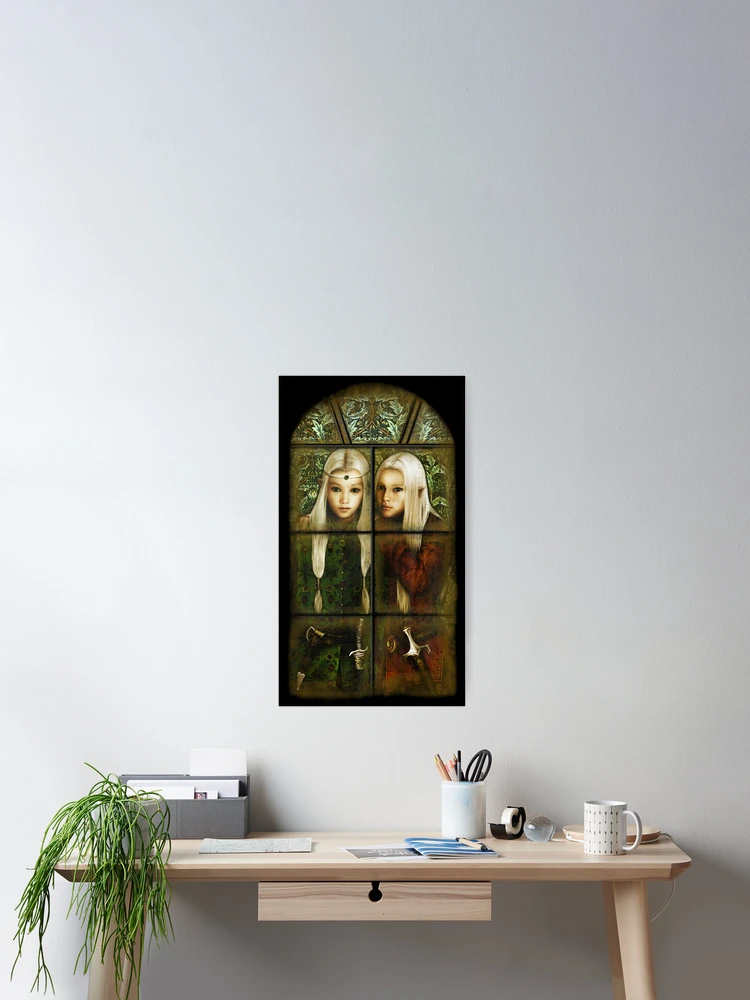 Thumbnail 2 of 3, Poster, Window designed and sold by Ivy Izzard.