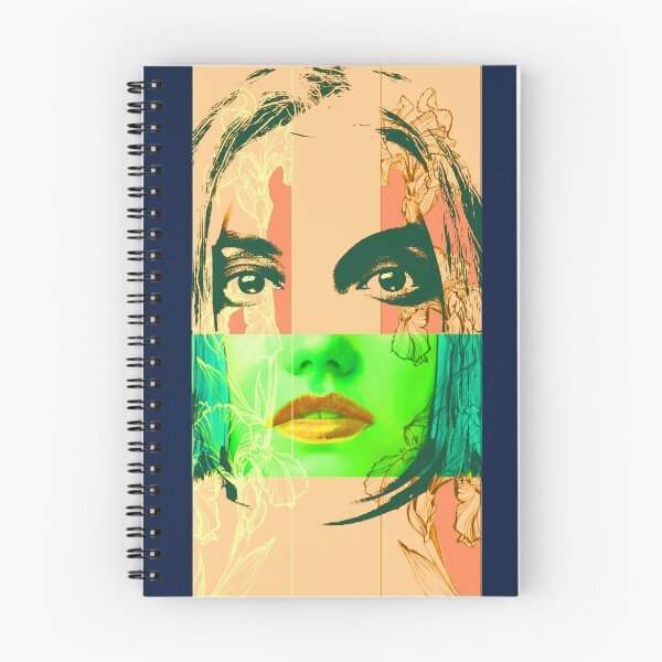 Item preview,  colored pencil woman face designed and sold by Lazut.