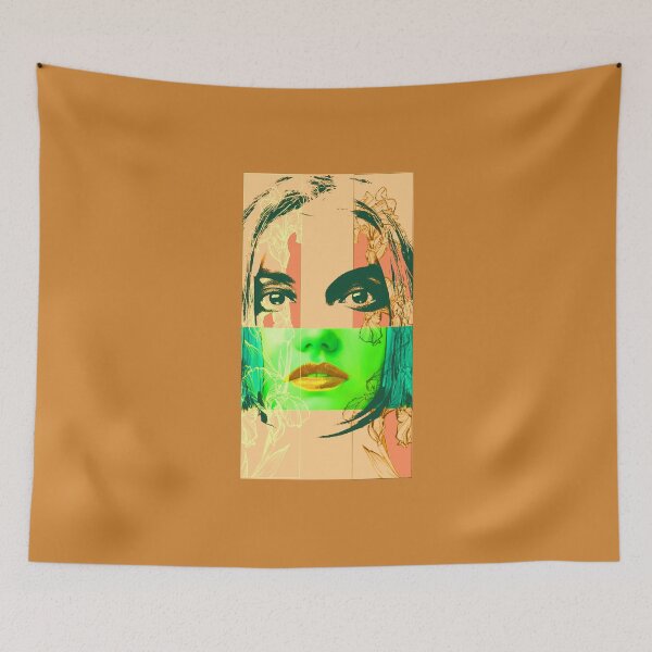 Item preview,  colored pencil woman face designed and sold by Lazut.