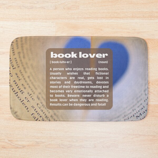 Item preview, book lover definition - version 1 designed and sold by AR-Daydreams.