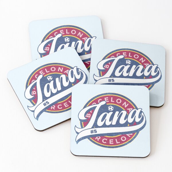 Item preview, Jana Fernandez #5 Barcelona Femeni Soccer Badge (Round) designed and sold by Numero14.