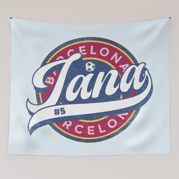 Item preview, Jana Fernandez #5 Barcelona Femeni Soccer Badge (Round) designed and sold by Numero14.